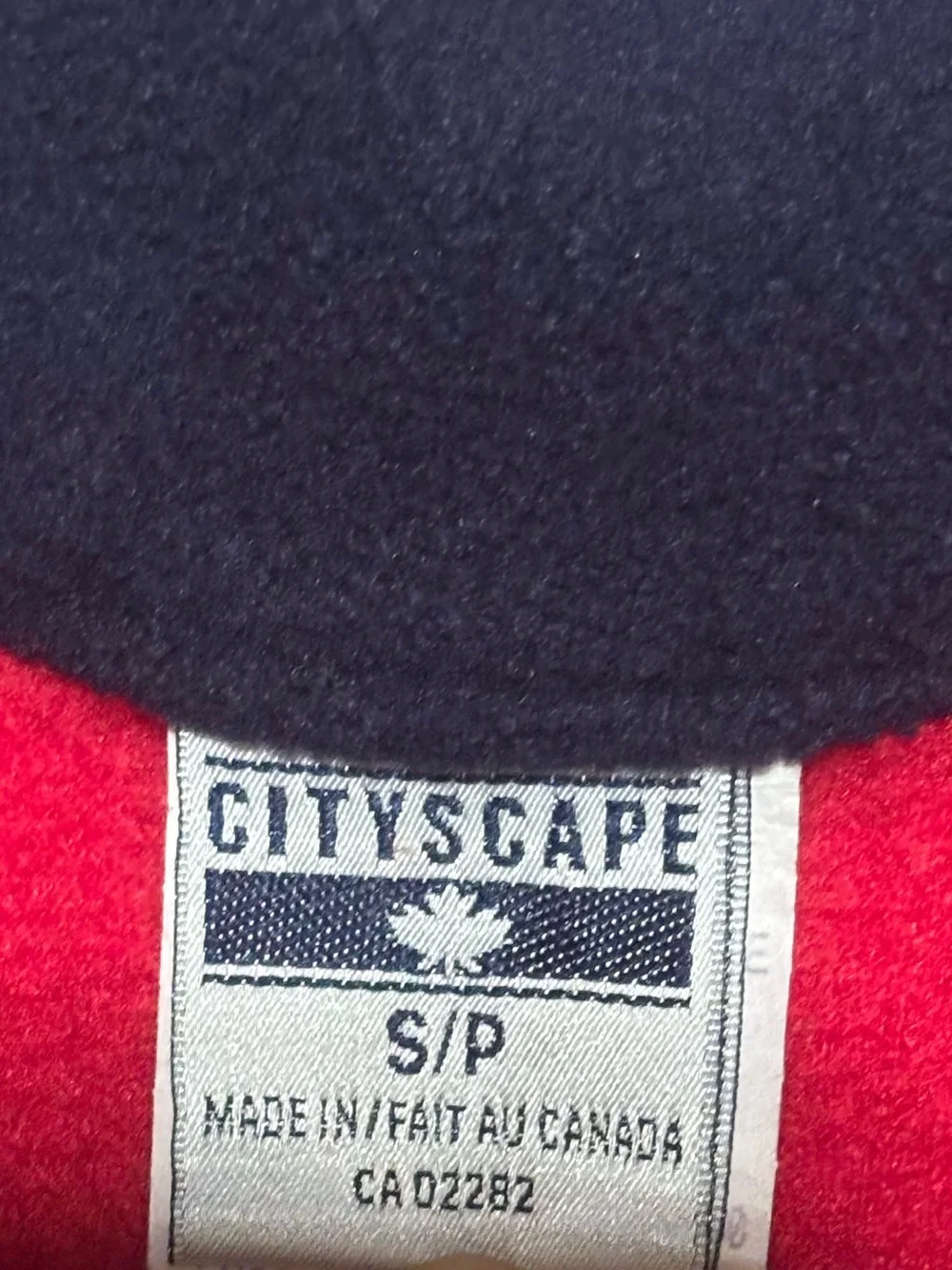 Vintage Canada 1/4 Zip Pullover Sweatshirt